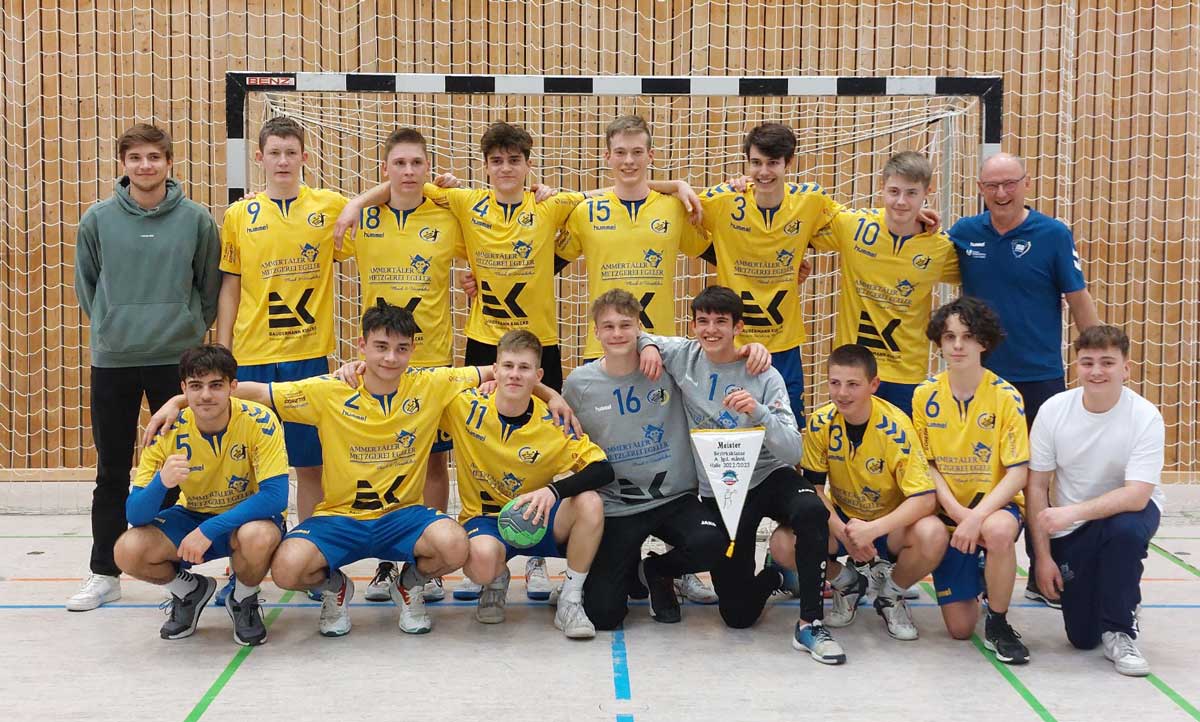 Männl. A-Jugend wird souverän Meister