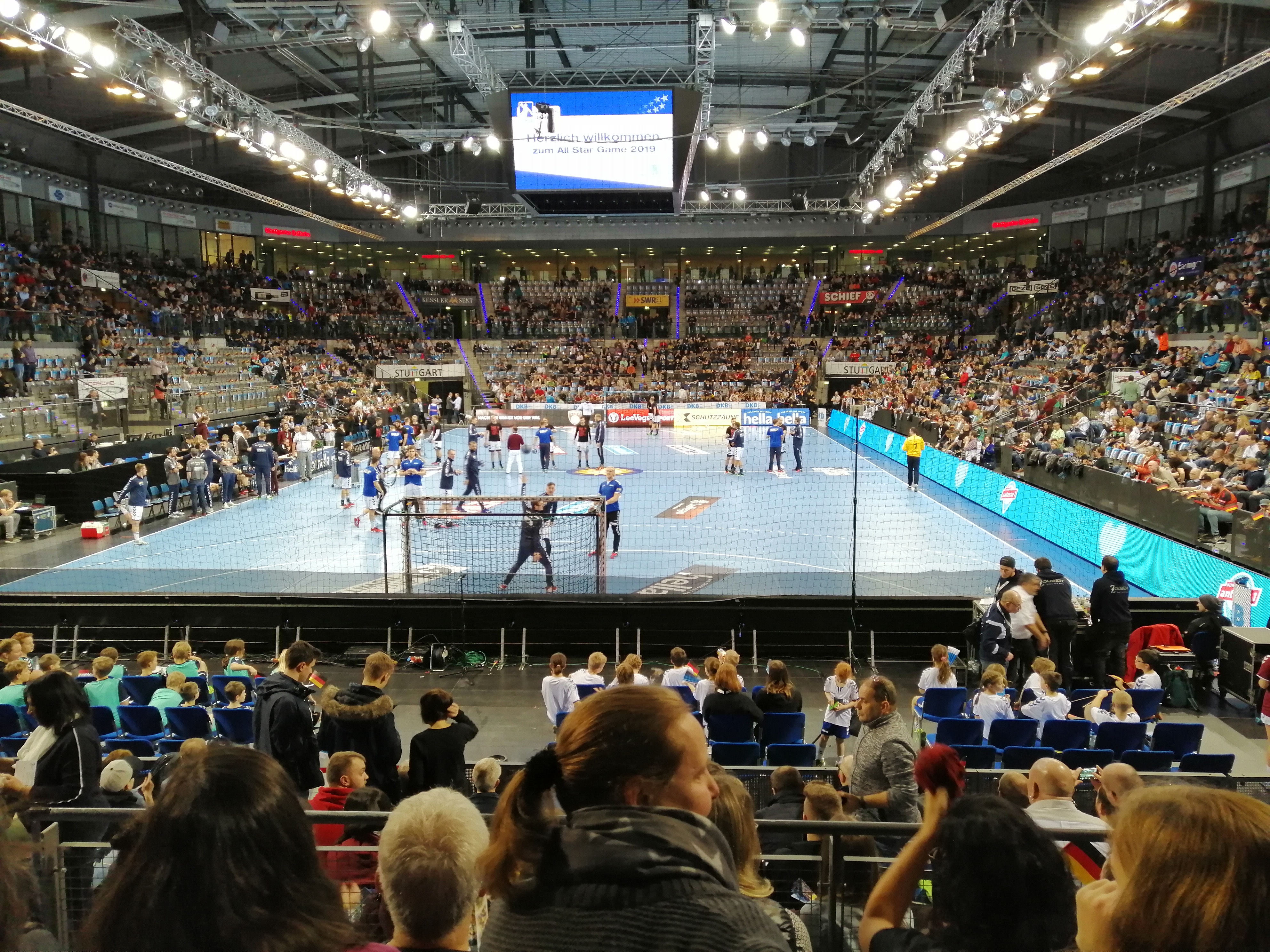 Bondorfer Jugend beim All-Star-Game in Stuttgart