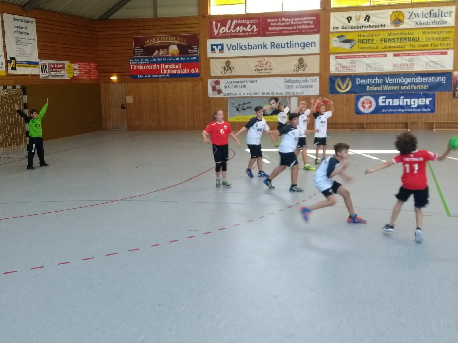 Spielbericht gem. D-Jugend: Spieltag in Lichtenstein