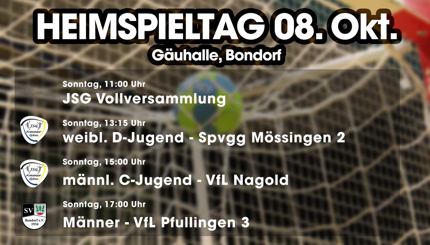Heimspieltag in Bondorf