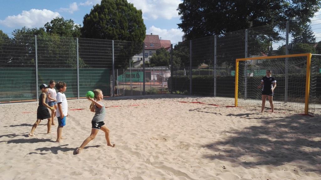 Sportferienwoche auch für die Abteilung Handball ein voller Erfolg